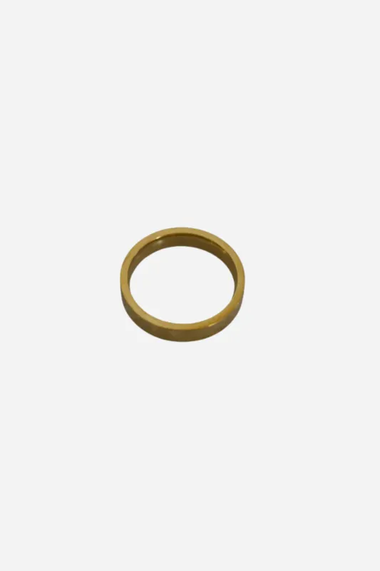 18K Torey Plain Gold Ring sold by Maude