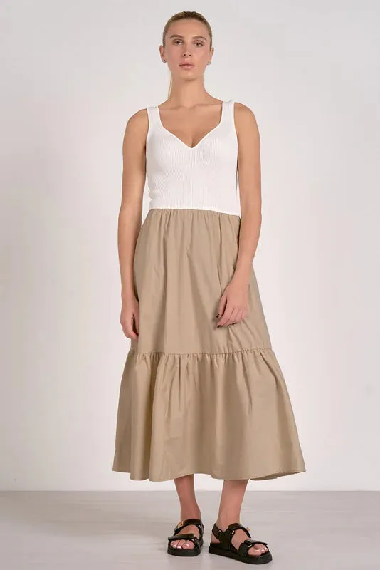 Rhode Maxi Dress - Sand sold by Maude