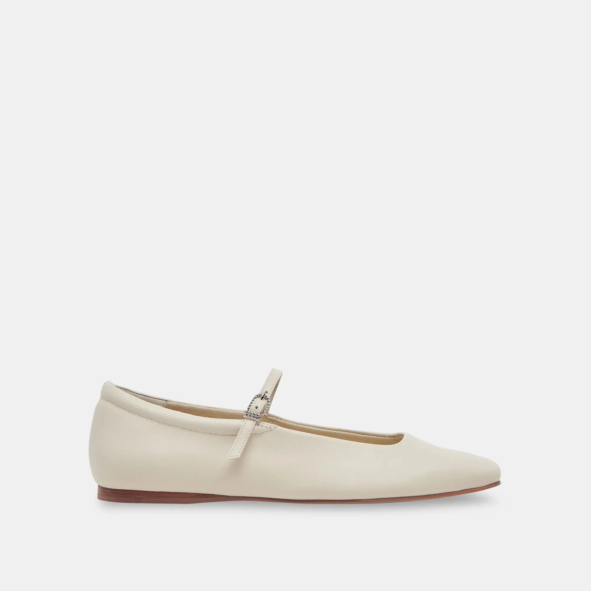 Dolce Vita Reyes Ballet Flats - Ivory Leather sold by Maude product image thumbnail 5