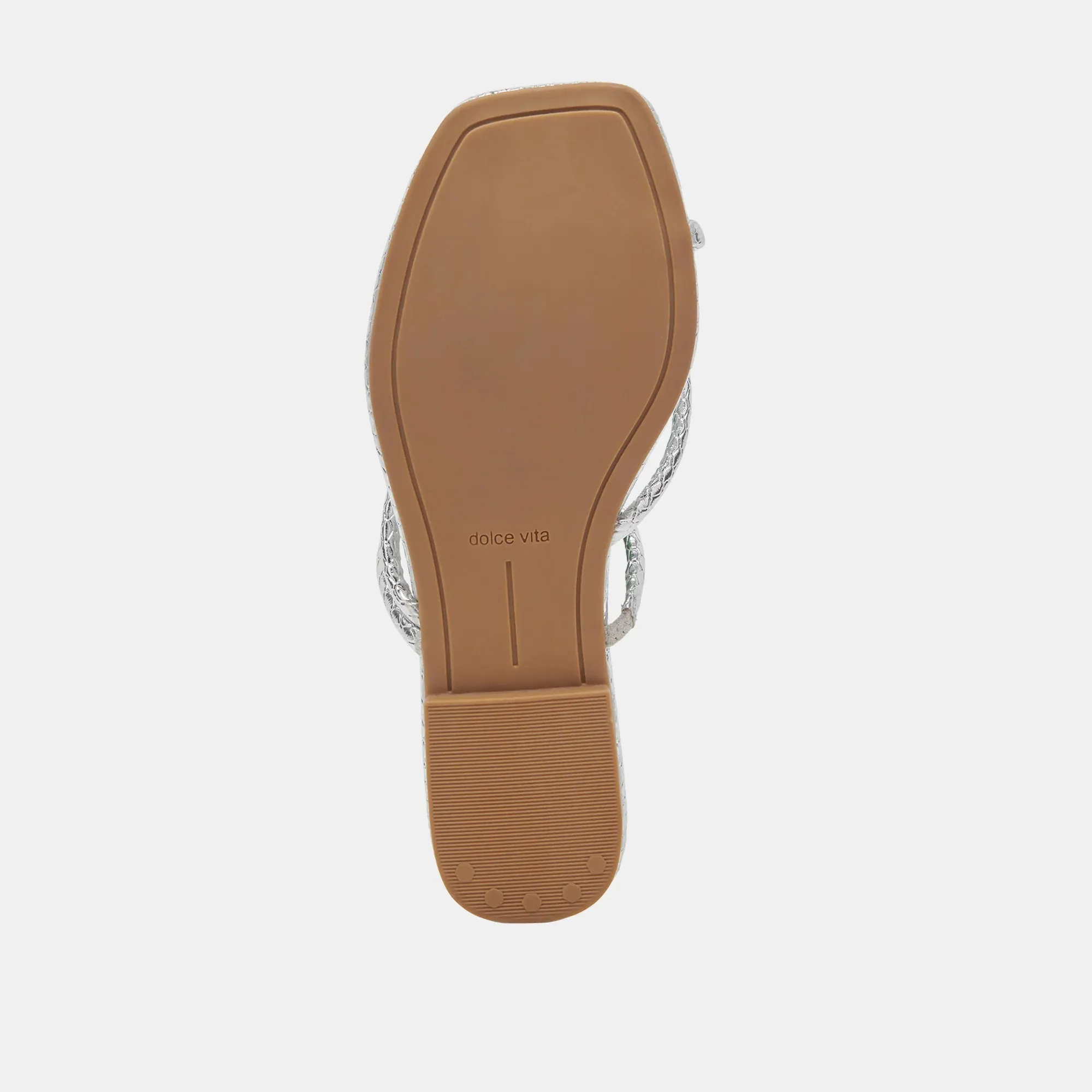 Dolce Vita Leanna Sandal - Silver Embossed Stella sold by Maude product image thumbnail 4