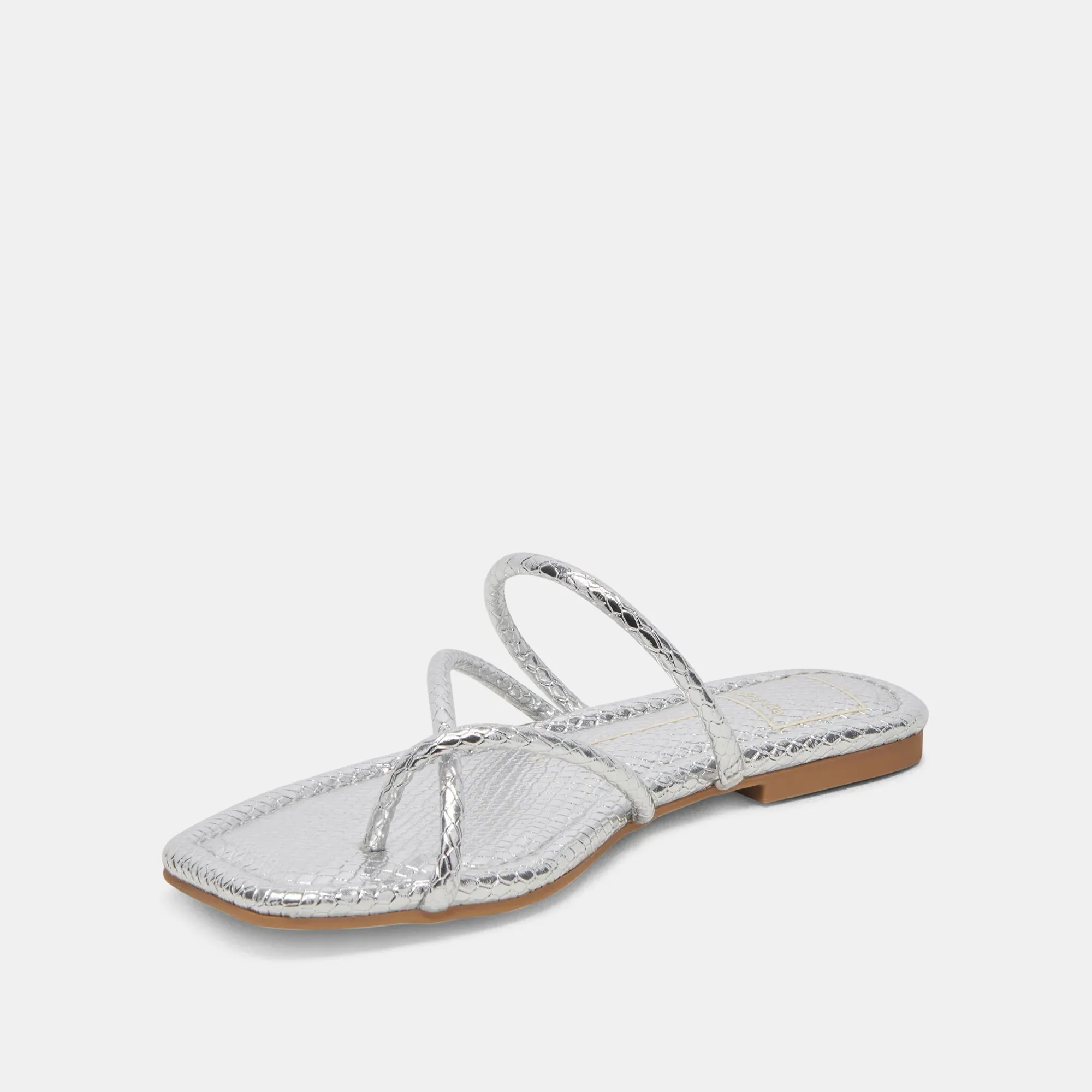 Dolce Vita Leanna Sandal - Silver Embossed Stella sold by Maude product image thumbnail 2
