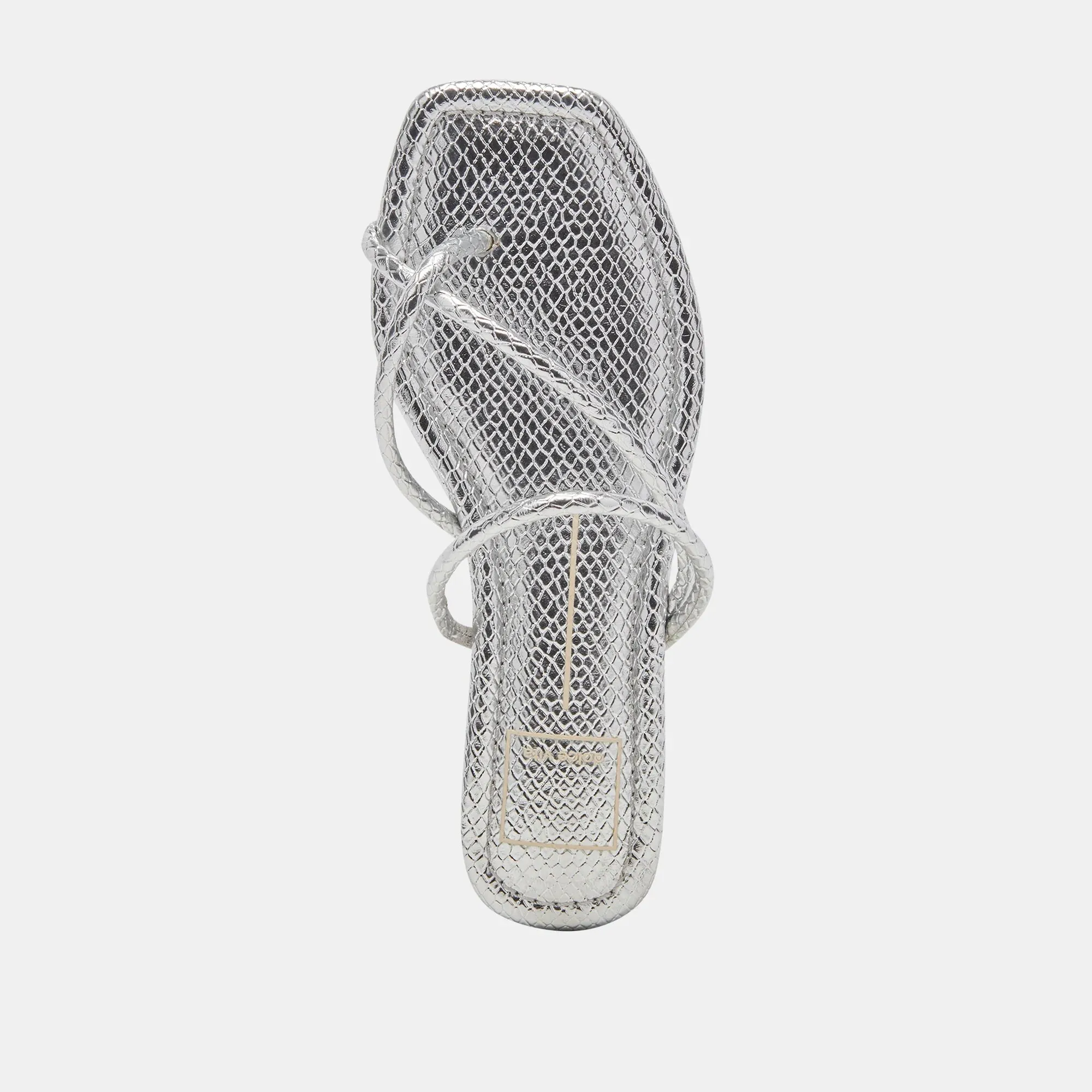 Dolce Vita Leanna Sandal - Silver Embossed Stella sold by Maude product image thumbnail 5