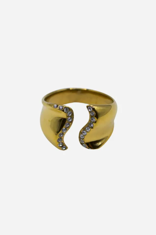 18K Maria Diamond Ring sold by Maude