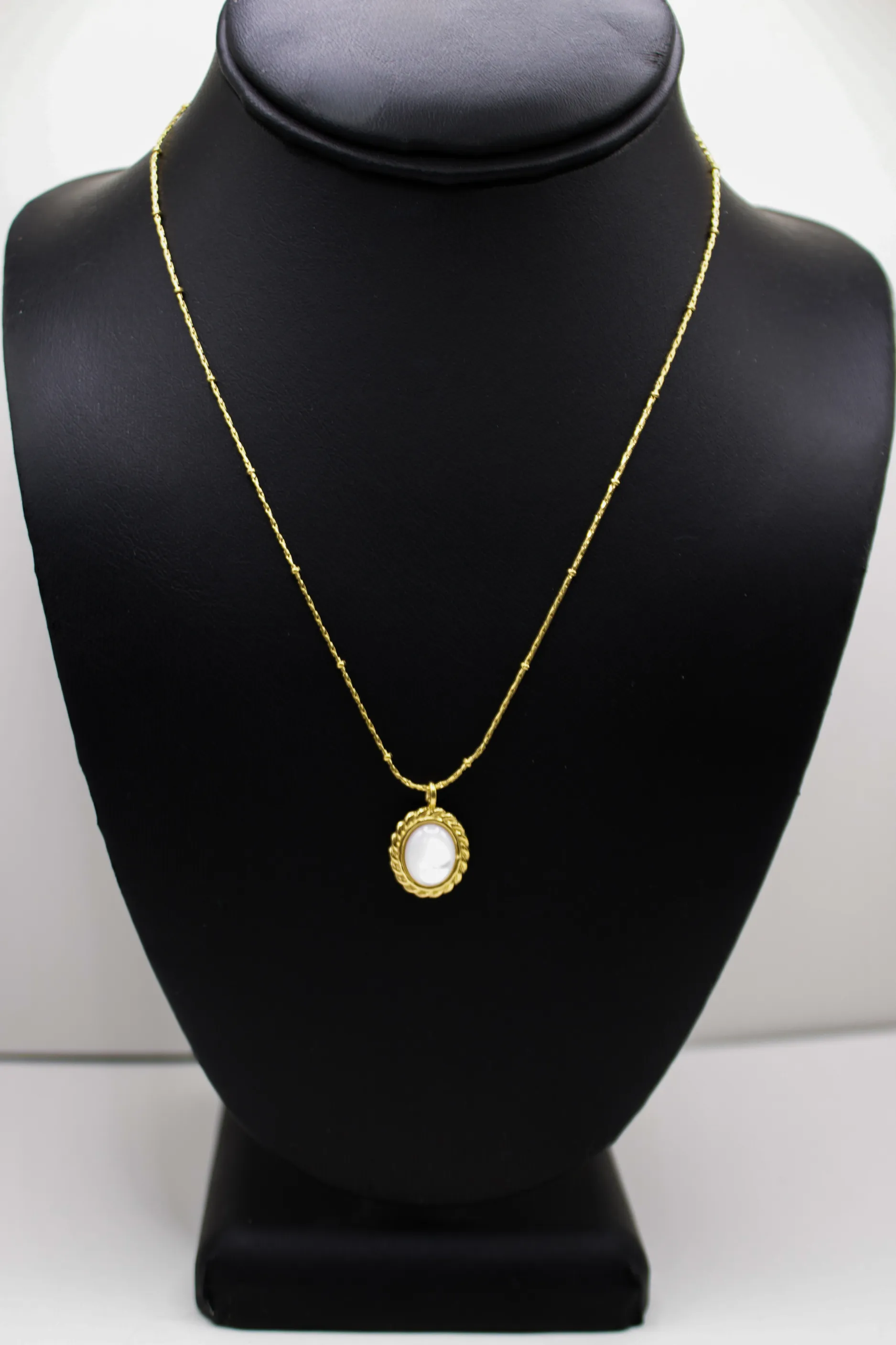 18K Cecilia Opal Necklace sold by Maude product image thumbnail 2