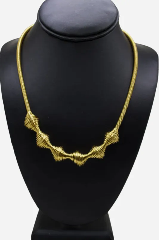 18K Vera Statement Necklace sold by Maude