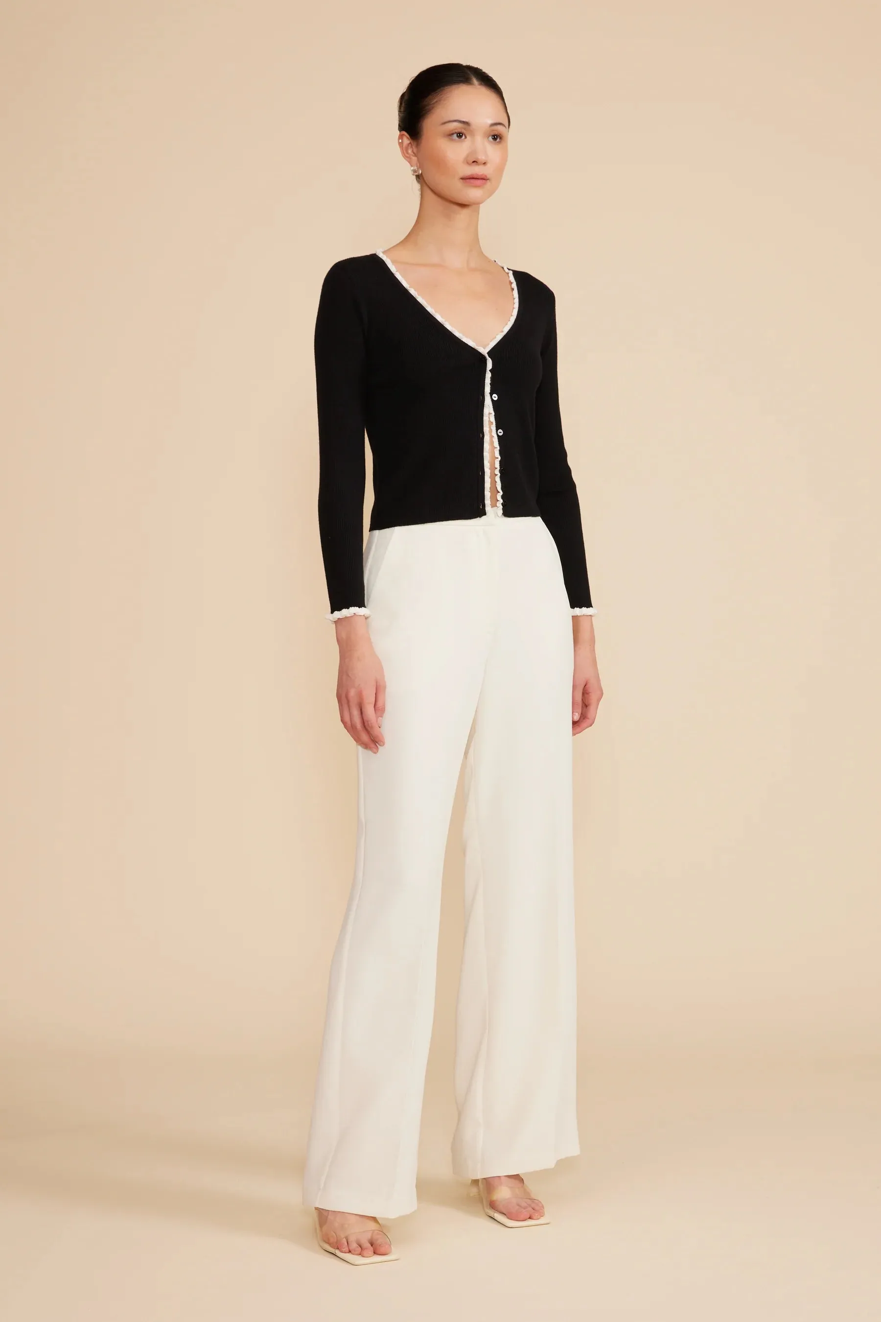 Roshe Mini Cardigan - Black sold by Maude product image thumbnail 2