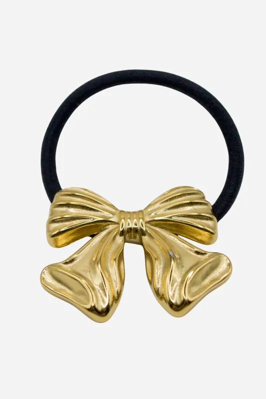 Metal Pony Tail Hair Tie - 1 pc sold by Maude