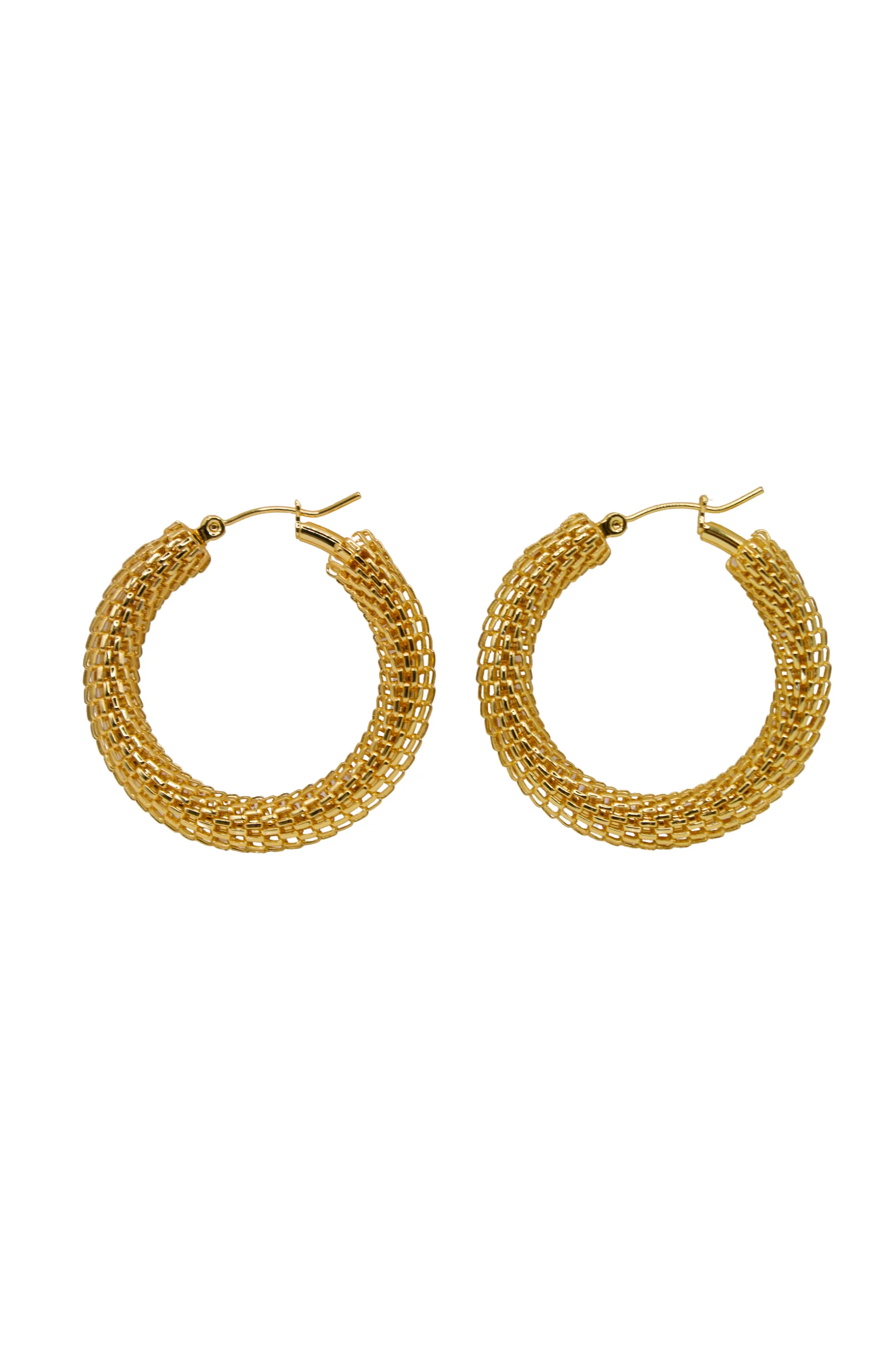 18K Margaret Hoop Earrings sold by Maude product image thumbnail 2