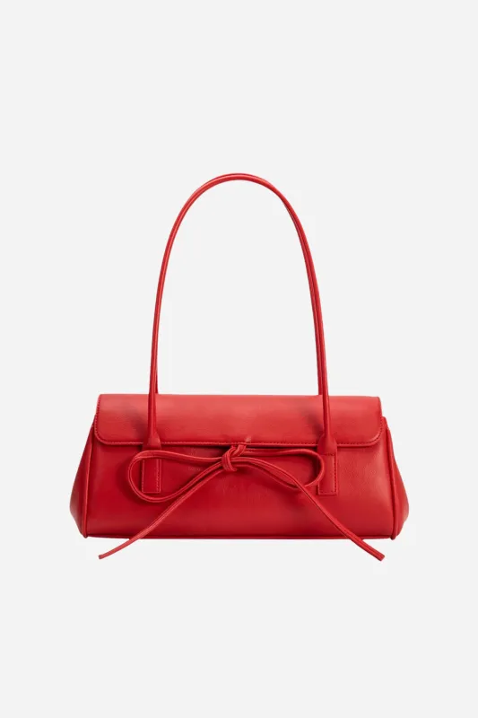 Melie Bianco - Bowie Shoulder Bag - Red sold by Maude