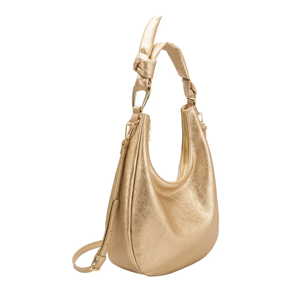 Melie Bianco - Lilie Shoulder Bag - Gold sold by Maude product image thumbnail 3