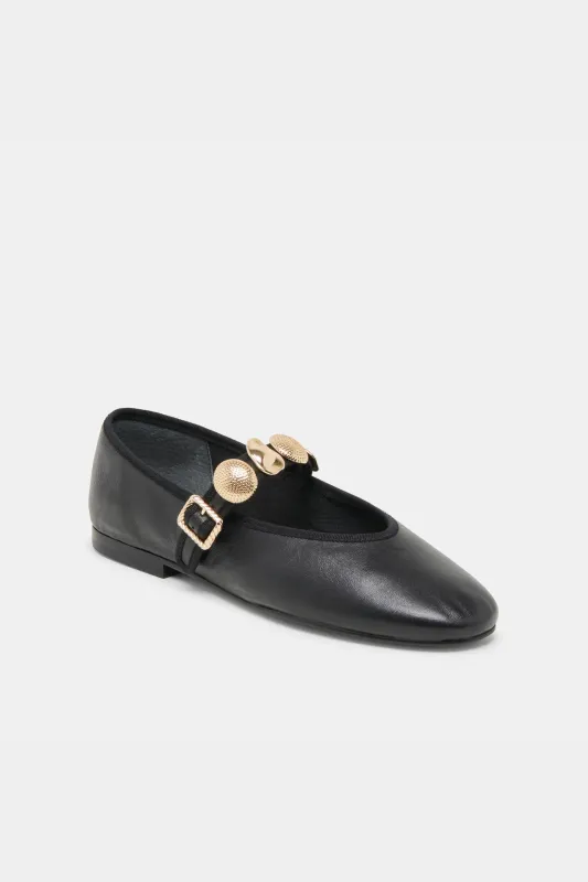 Dolce Vita Relan Ballet Flats - Black sold by Maude