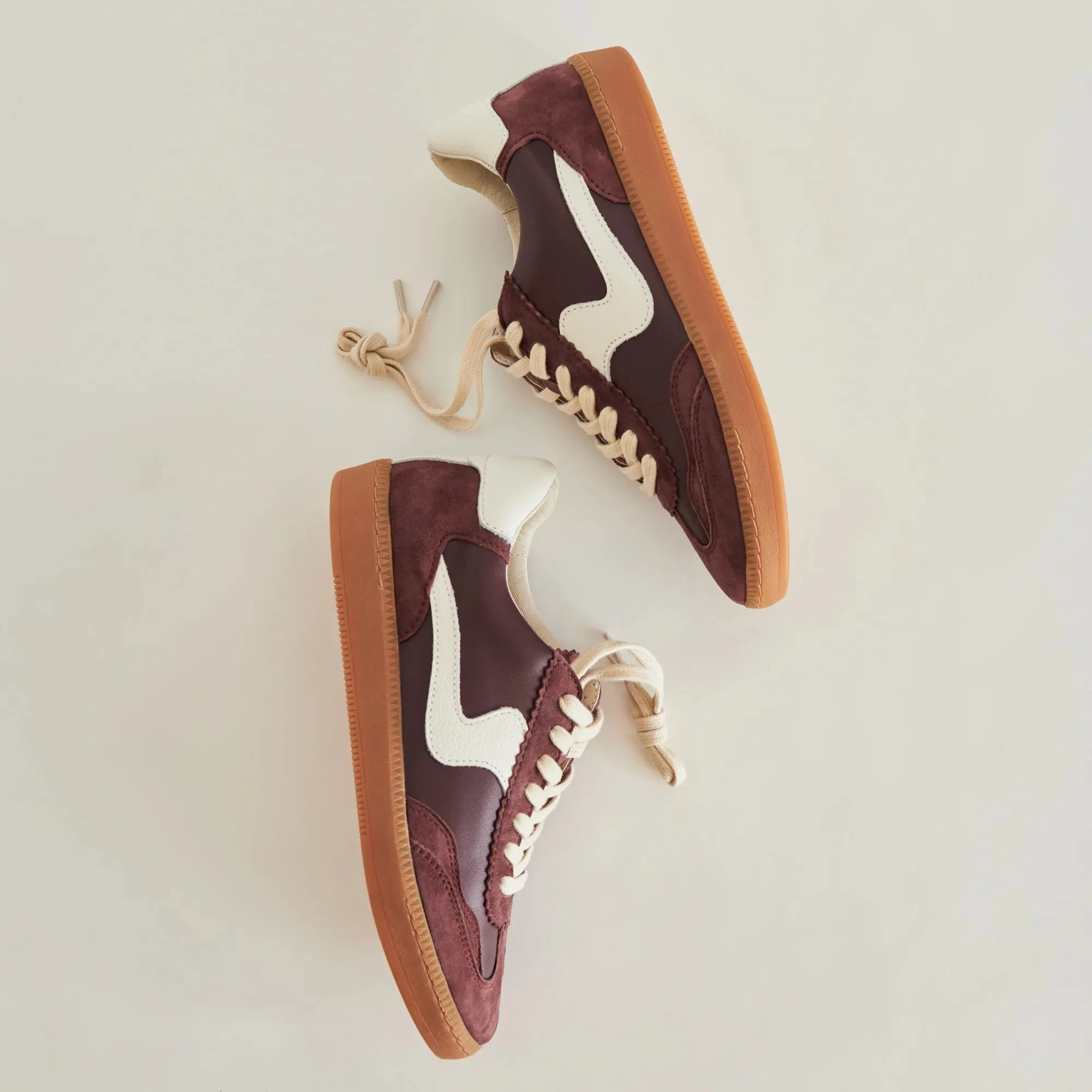 Dolce Vita Notice Sneaker - Cranberry Suede sold by Maude product image thumbnail 3