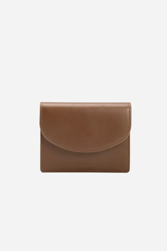 Melie Bianco - Milo Card Wallet - Espresso sold by Maude