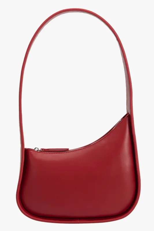 Melie Bianco - Willow Shoulder Bag - Red sold by Maude
