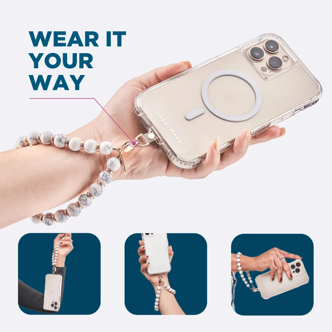 Beaded Marble Phone Wristlet sold by Maude product image thumbnail 4