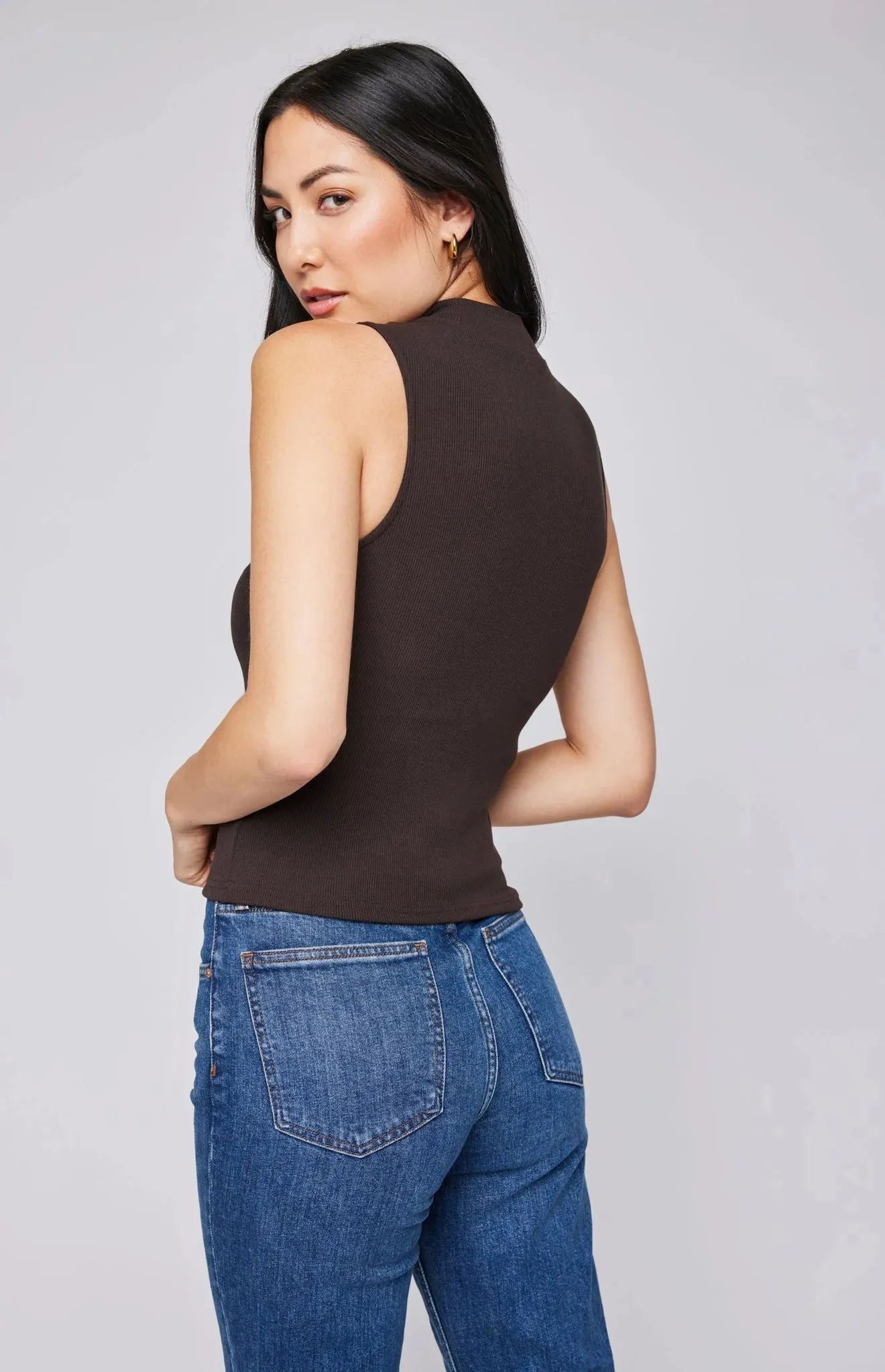 Suri Ribbed Tank sold by Maude product image thumbnail 3