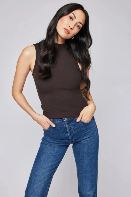 Suri Ribbed Tank sold by Maude