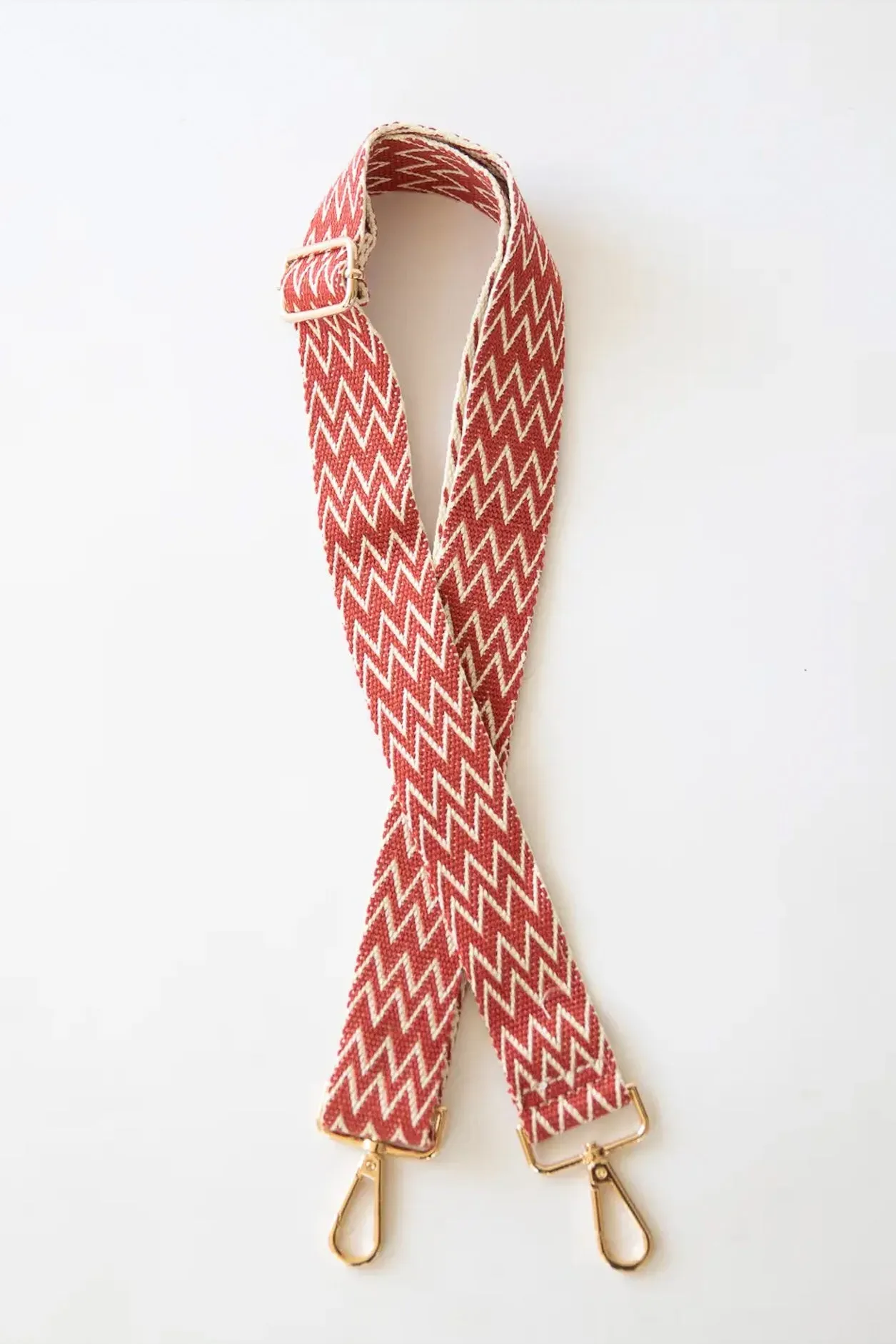 Guitar Style Bag and Camera Strap - Woven Sienna sold by Maude