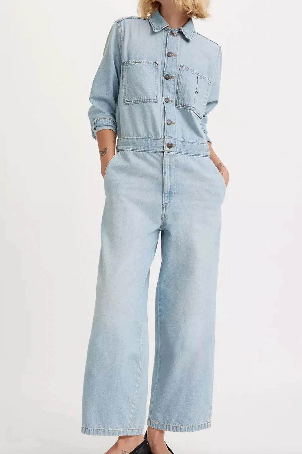 Levi's Iconic Jumpsuit sold by Maude