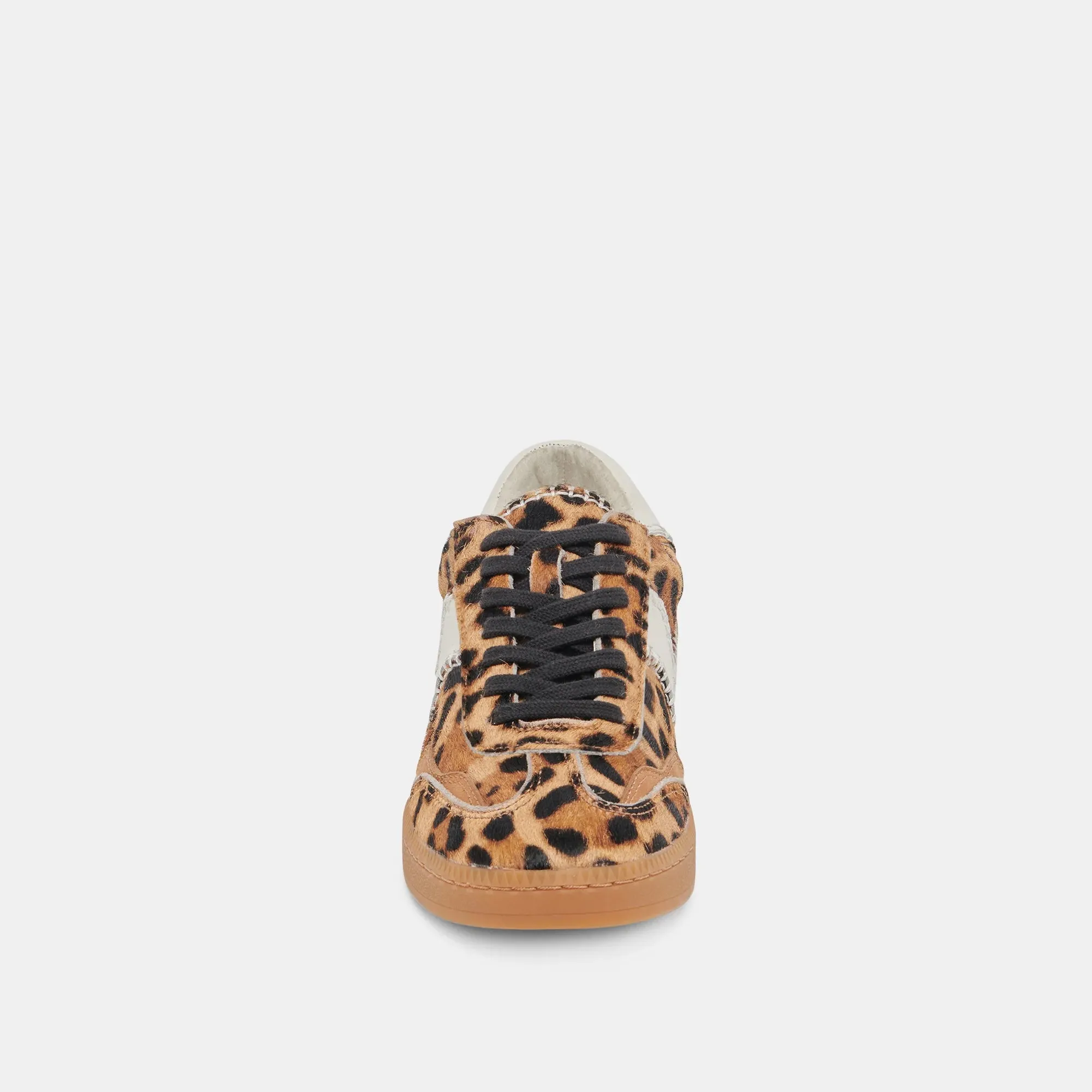 Dolce Vita Notice Stitch Sneaker - Dark Leopard Calf Hair sold by Maude product image thumbnail 5