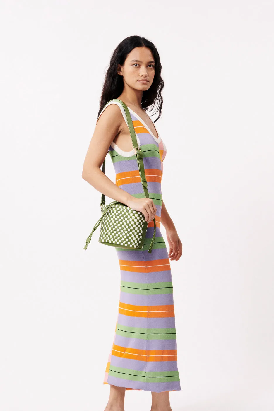 FRNCH Nevin Midi Dress sold by Maude product image thumbnail 4