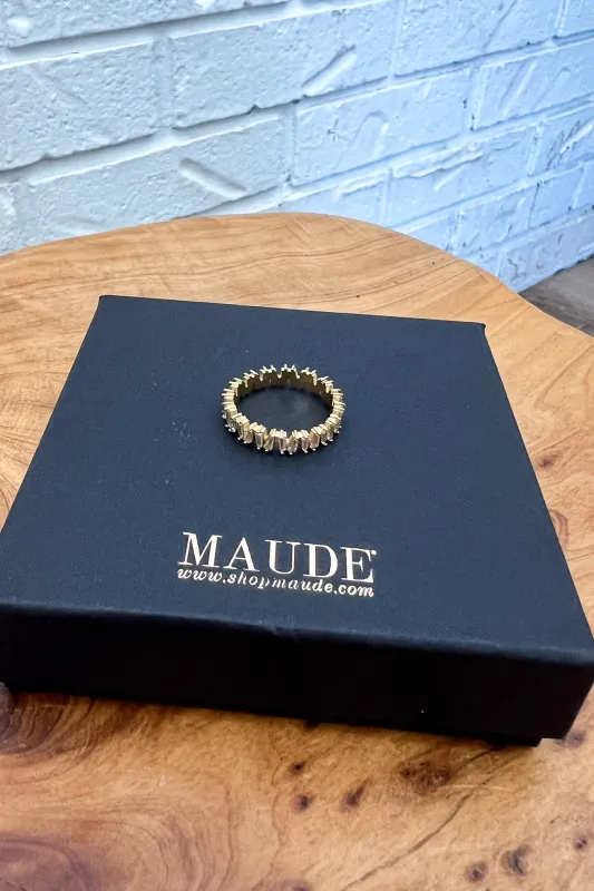 18K Claudia Diamond Ring sold by Maude