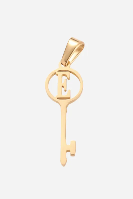FARRAH B Key Initial Charm sold by Maude