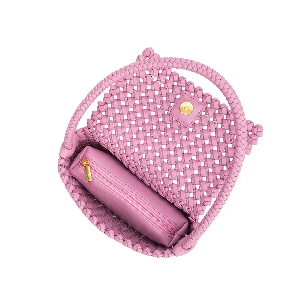 Melie Bianco - Shelly Shoulder Bag - Lilac sold by Maude product image thumbnail 5