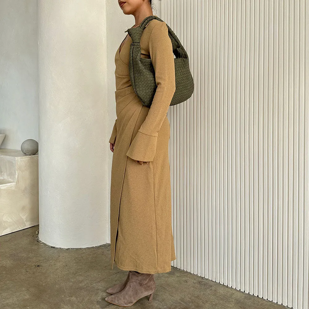 Melie Bianco - Brigitte Shoulder Bag - Olive sold by Maude product image thumbnail 5