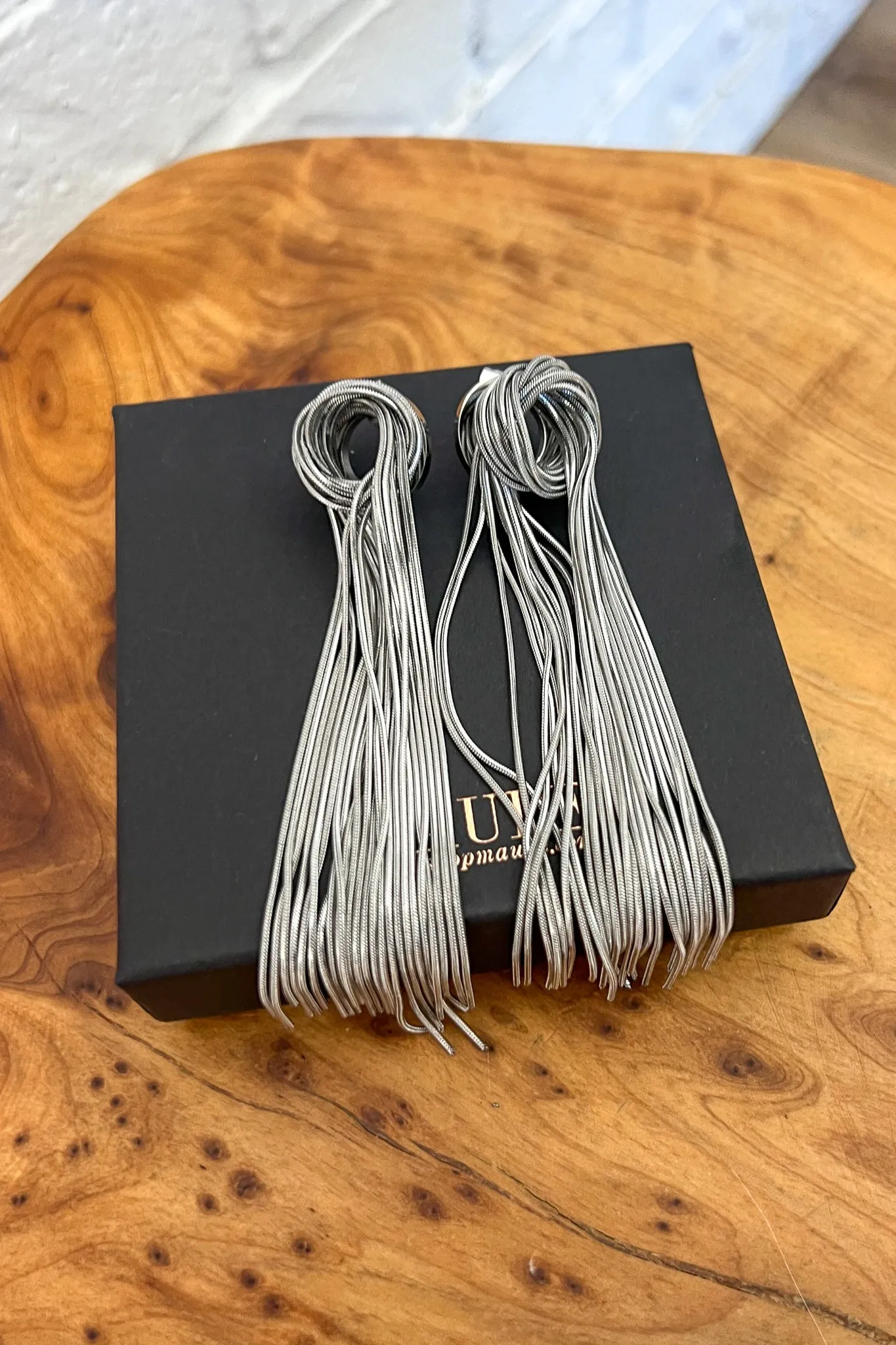 18K In the Moment Statement Earrings sold by Maude