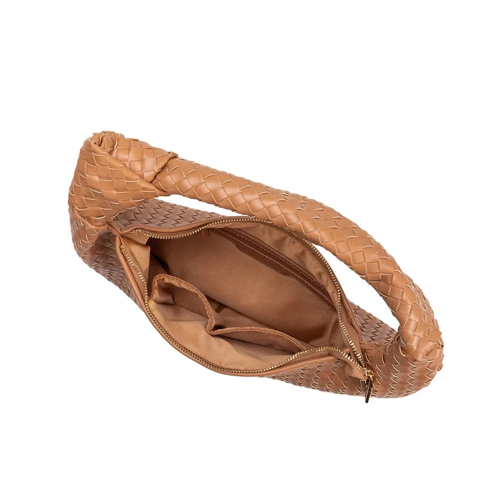 Melie Bianco - Brigitte Handle Bag - Caramel sold by Maude product image thumbnail 2