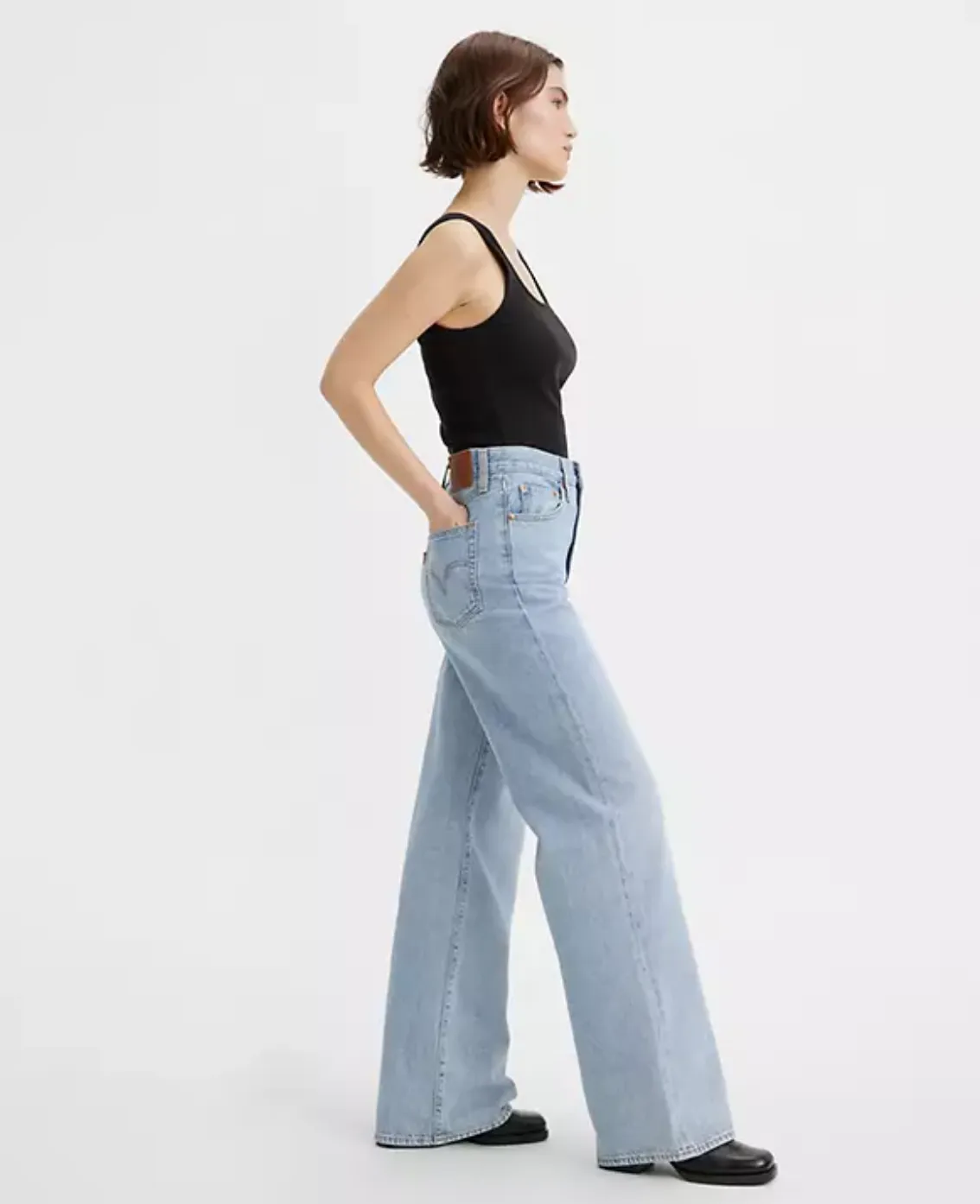 Levi's Ribcage Wide Leg Women's Jeans sold by Maude product image thumbnail 3