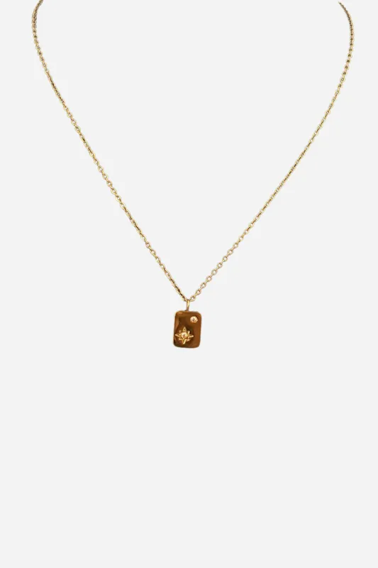 18K Night Stars Necklace sold by Maude