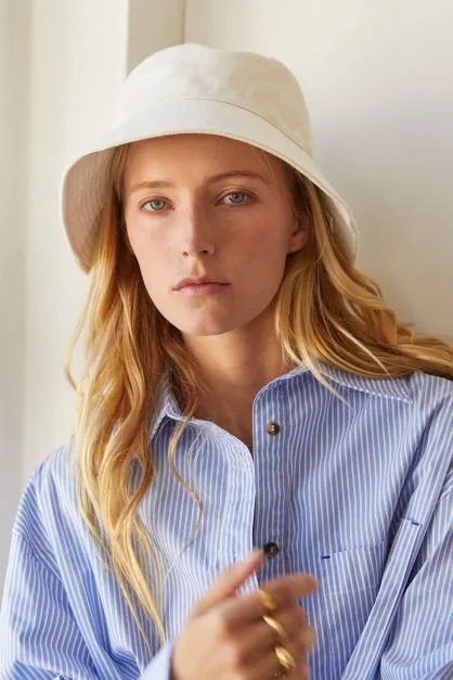 Samara Denim Bucket Hat sold by Maude product image thumbnail 5