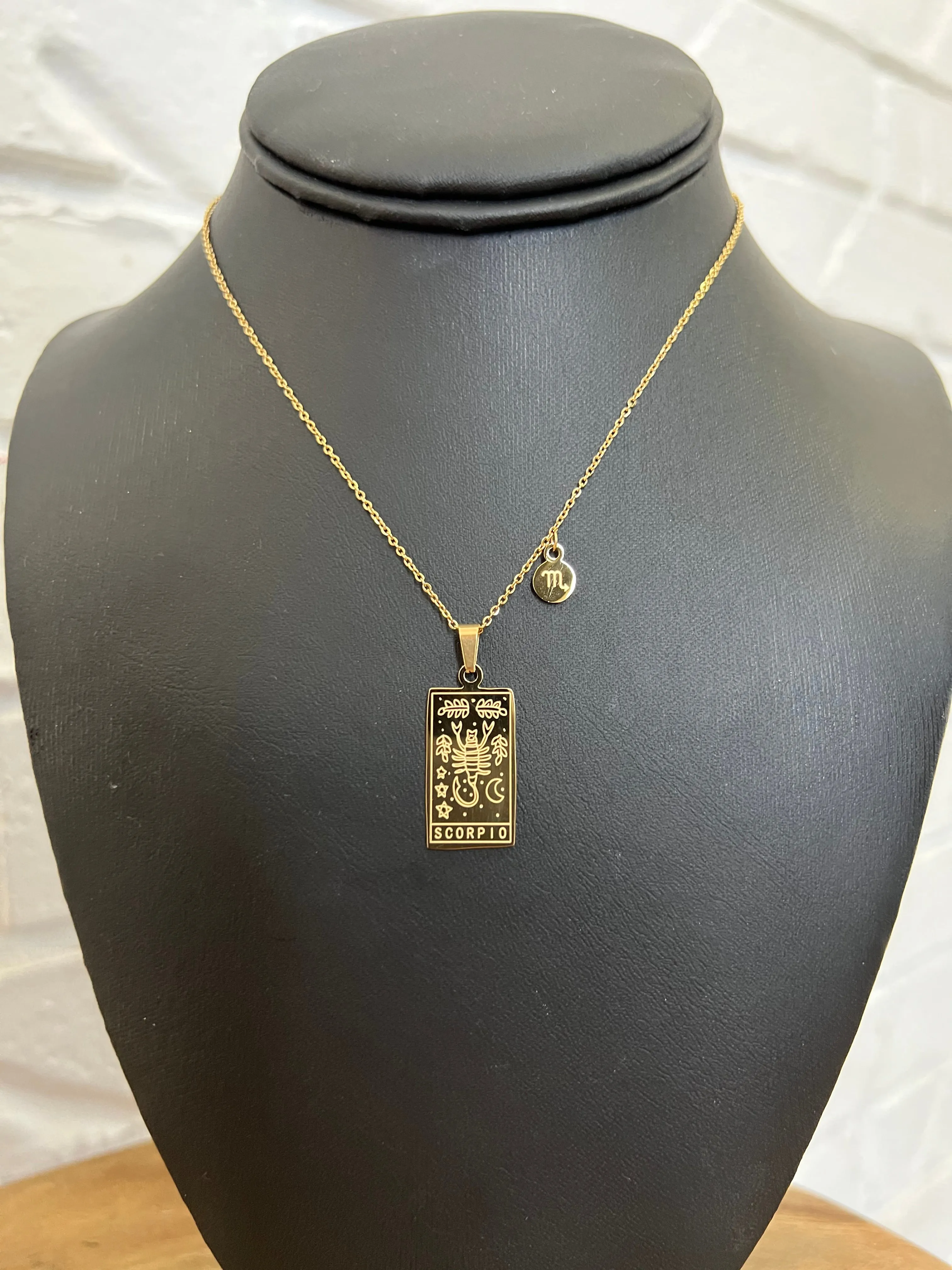 18K Cancer Necklace sold by Maude product image thumbnail 2