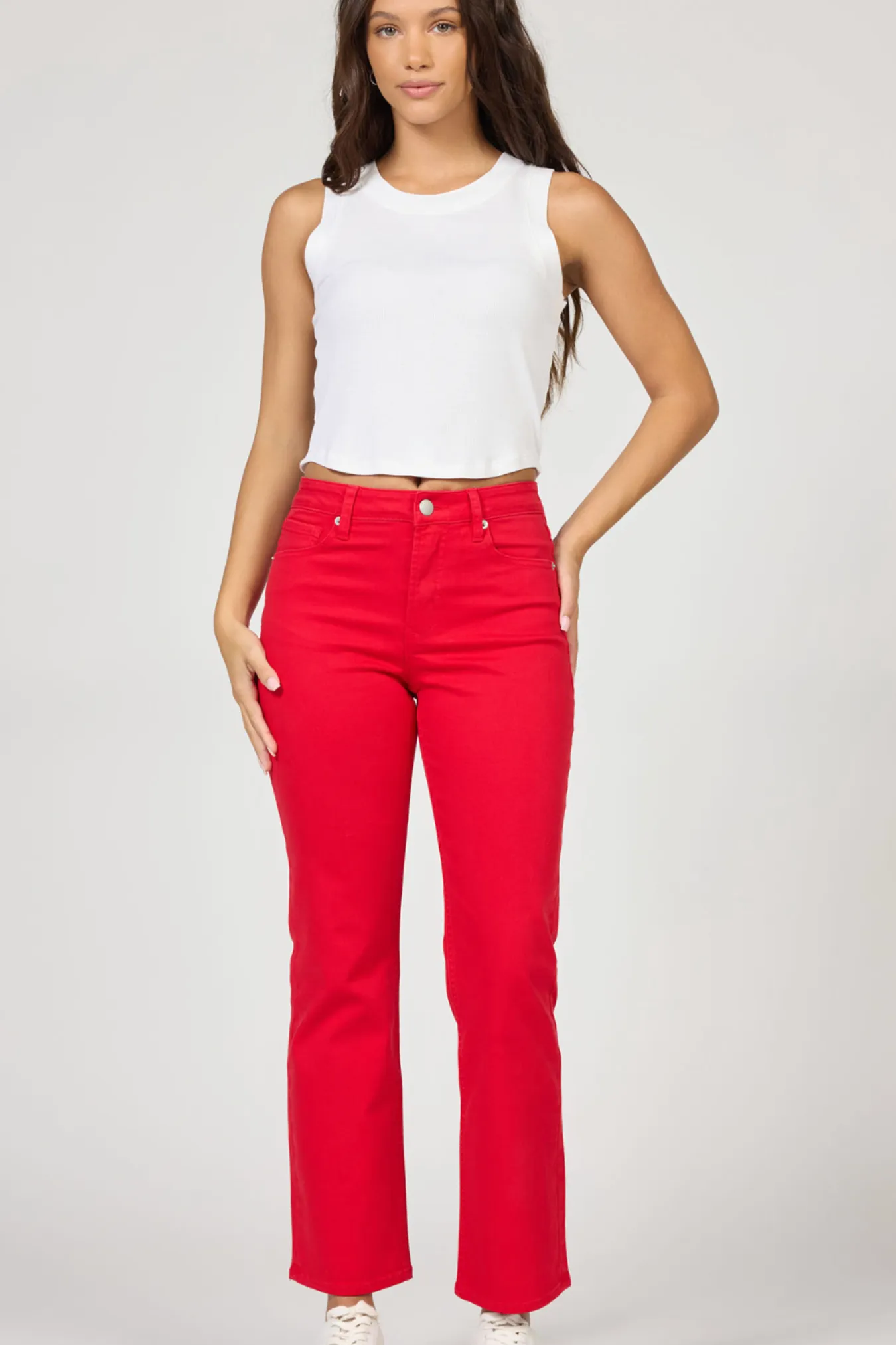 Anika Straight Leg Jeans - Salsa sold by Maude product image thumbnail 2