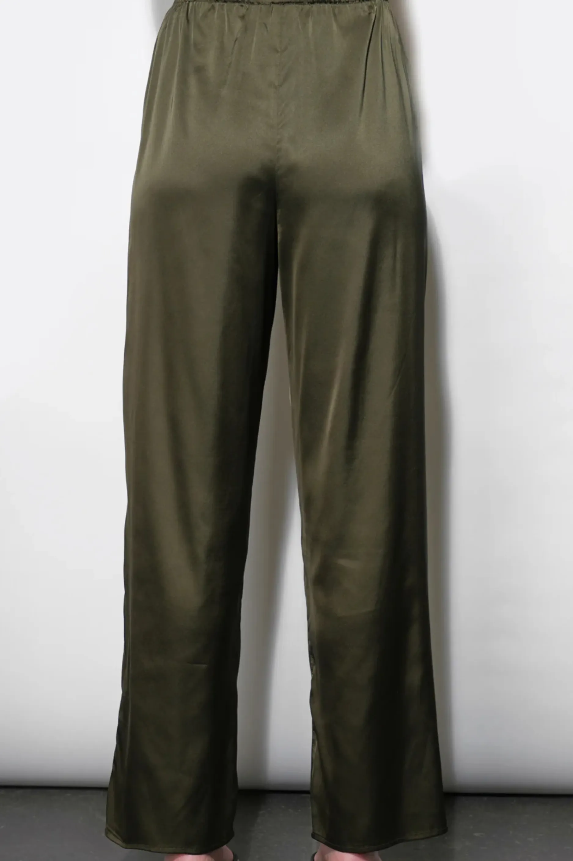 Fiona Wide Leg Pants - Olive sold by Maude product image thumbnail 4
