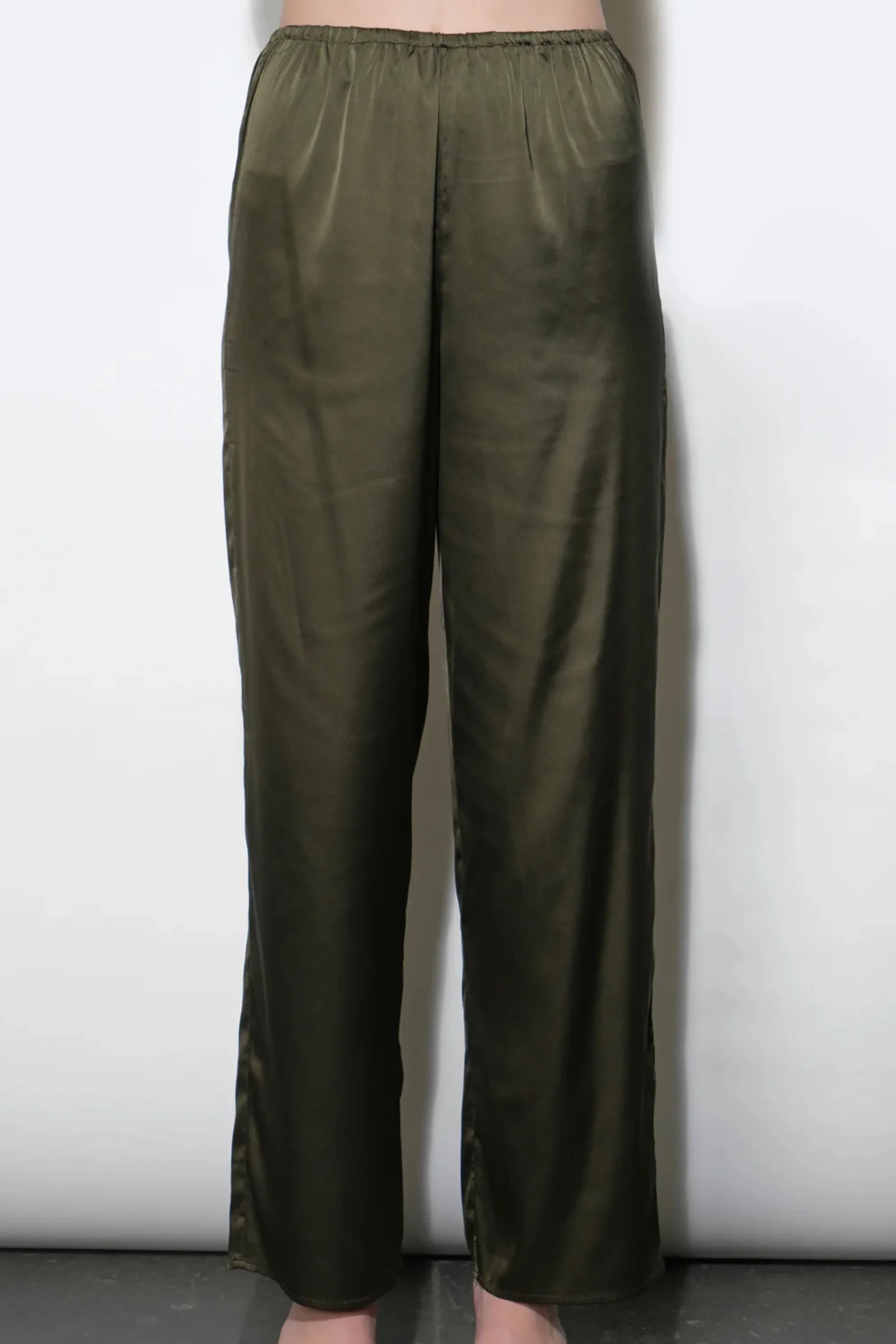 Fiona Wide Leg Pants - Olive sold by Maude product image thumbnail 2