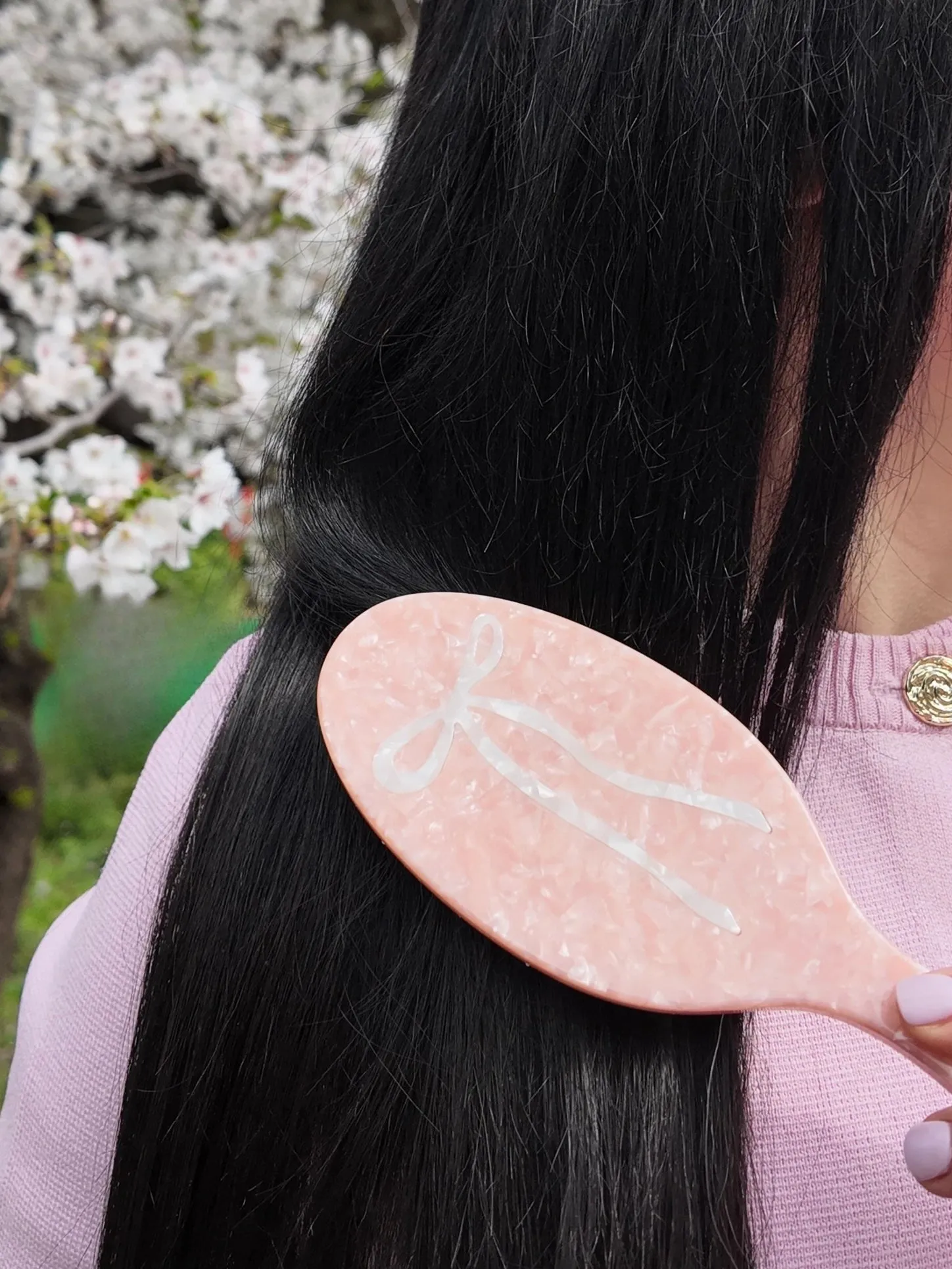 Ballet Bow Brush - Pink sold by Maude product image thumbnail 2