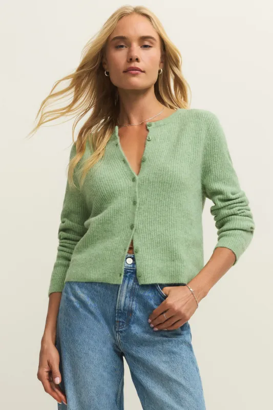 Z Supply Medina Rib Cardigan - Appletini made by Z Supply