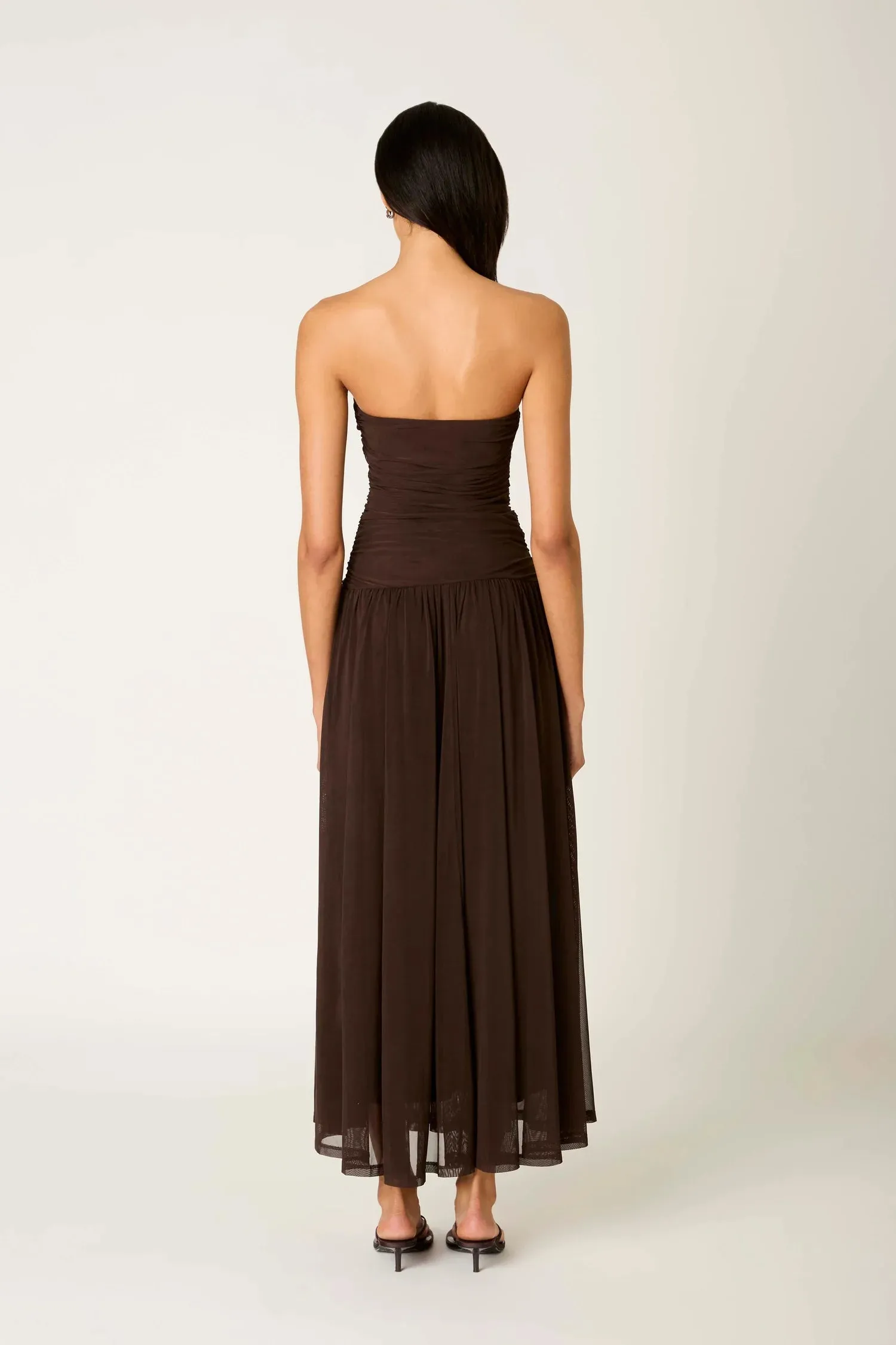 Beverly Dress - Espresso sold by Maude product image thumbnail 4