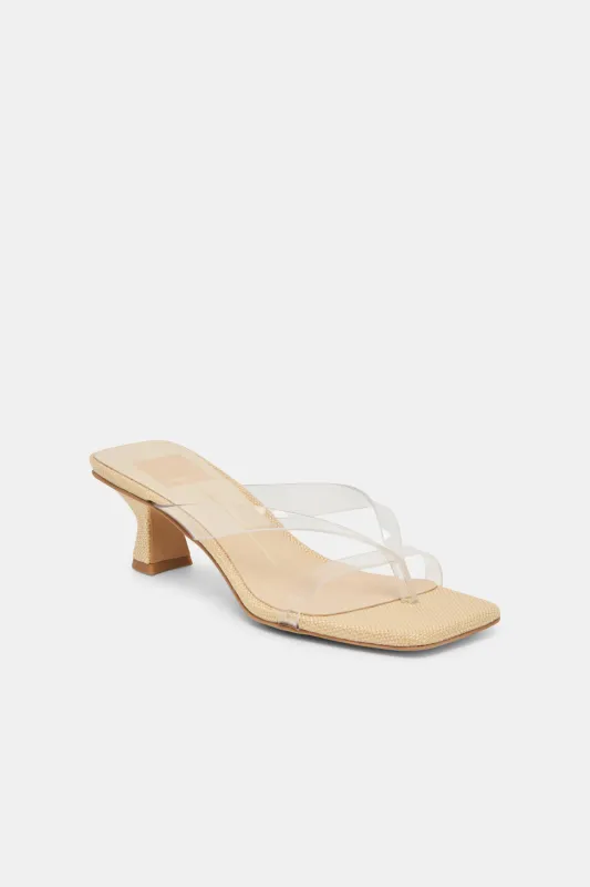 Dolce Vita Brevel Heels - Clear Vinyl sold by Maude