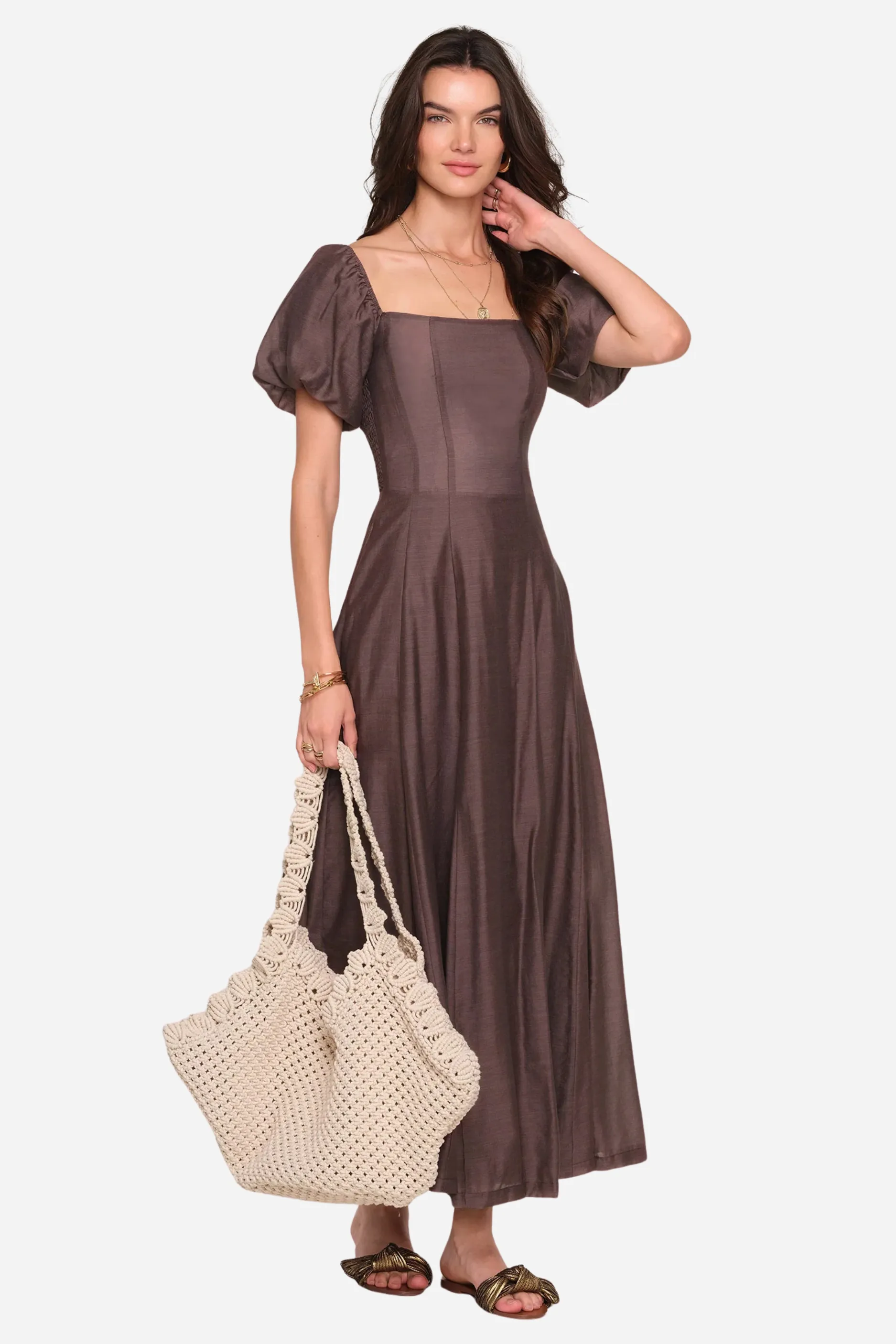 Matisse Maxi Dress - Brown sold by Maude