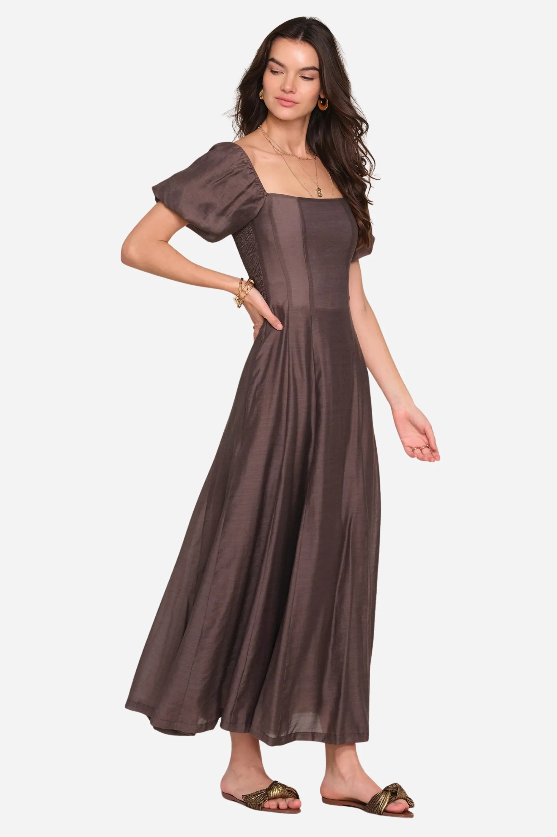 Matisse Maxi Dress - Brown sold by Maude product image thumbnail 2