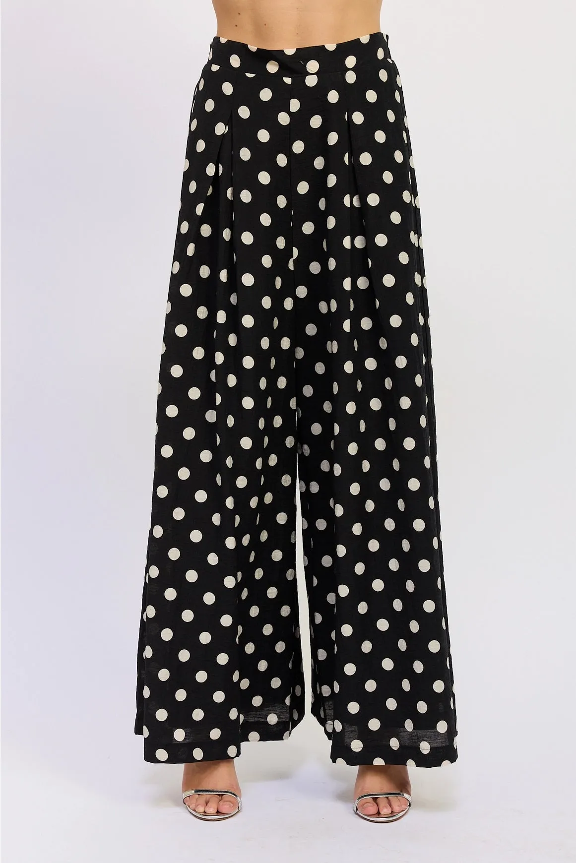 Wide Leg Polka Dot Pants sold by Maude product image thumbnail 3