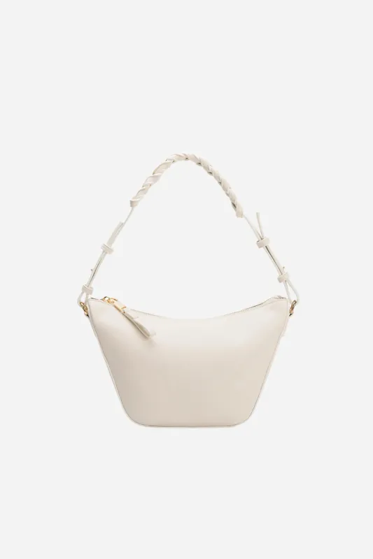 Melie Bianco - Audrina Crossbody Bag - Ivory sold by Maude