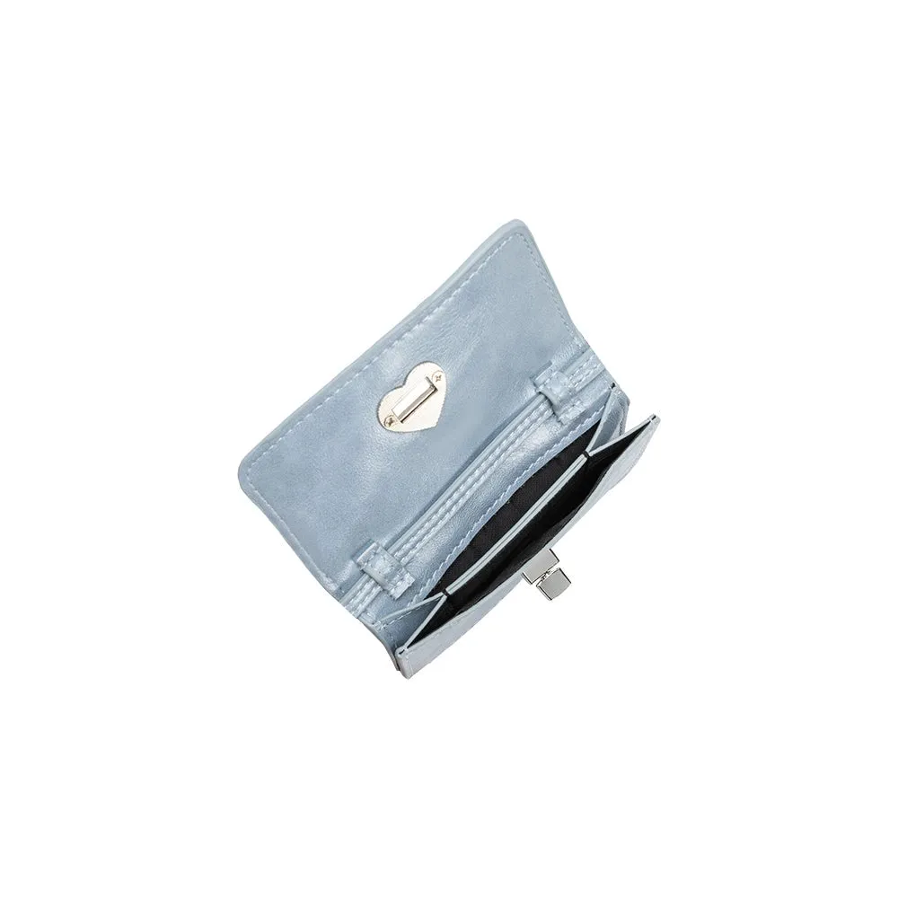 Melie Bianco - Hart Card Holder - Blue sold by Maude product image thumbnail 3