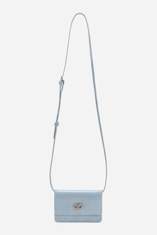 Melie Bianco - Hart Card Holder - Blue sold by Maude