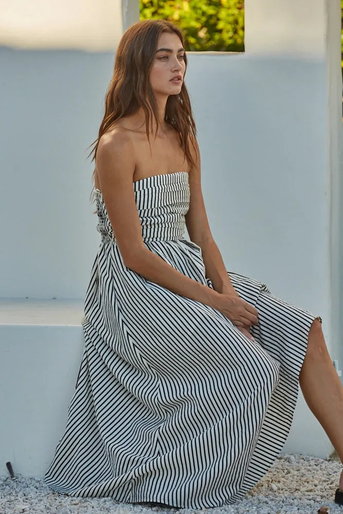Striped Tube Maxi Dress sold by Maude product image thumbnail 3