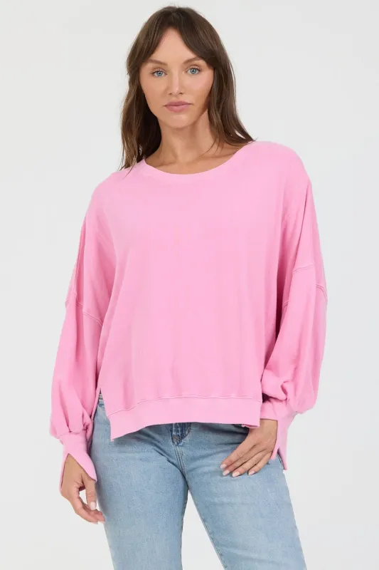 Trenton Pullover Top - Cashmere Rose made by Maude